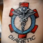 Фото пример рисунка тату для диабетика - 12,11,2023 tatufoto.com 93