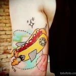 Фото пример рисунка тату с сосиской - 11,11,2023 tatufoto.com 08