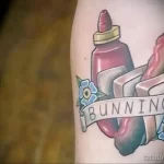 Фото пример рисунка тату с сосиской - 11,11,2023 tatufoto.com 14