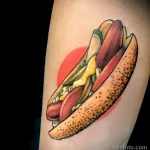 Фото пример рисунка тату с сосиской - 11,11,2023 tatufoto.com 15
