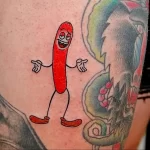 Фото пример рисунка тату с сосиской - 11,11,2023 tatufoto.com 16