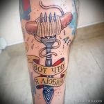 Фото пример рисунка тату с сосиской - 11,11,2023 tatufoto.com 17