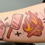 Фото пример рисунка тату с сосиской - 11,11,2023 tatufoto.com 18