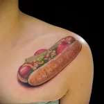 Фото пример рисунка тату с сосиской - 11,11,2023 tatufoto.com 21