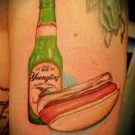 Фото пример рисунка тату с сосиской - 11,11,2023 tatufoto.com 23