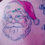 Фото пример рисунка татуировки Санта Клаус или Дед Мороз 13.11.2023 tatufoto.com 33
