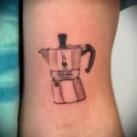 Фото пример рисунка татуировки про кофе - 01,11,2023 - tatufoto.com 002
