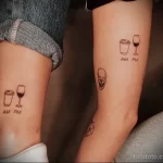 Фото пример рисунка татуировки про кофе - 01,11,2023 - tatufoto.com 017