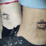 Фото пример рисунка татуировки про кофе - 01,11,2023 - tatufoto.com 044