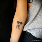 Фото пример рисунка татуировки про кофе - 01,11,2023 - tatufoto.com 089