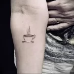 Фото пример рисунка татуировки про кофе - 01,11,2023 - tatufoto.com 107