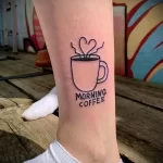 Фото пример рисунка татуировки про кофе - 01,11,2023 - tatufoto.com 124