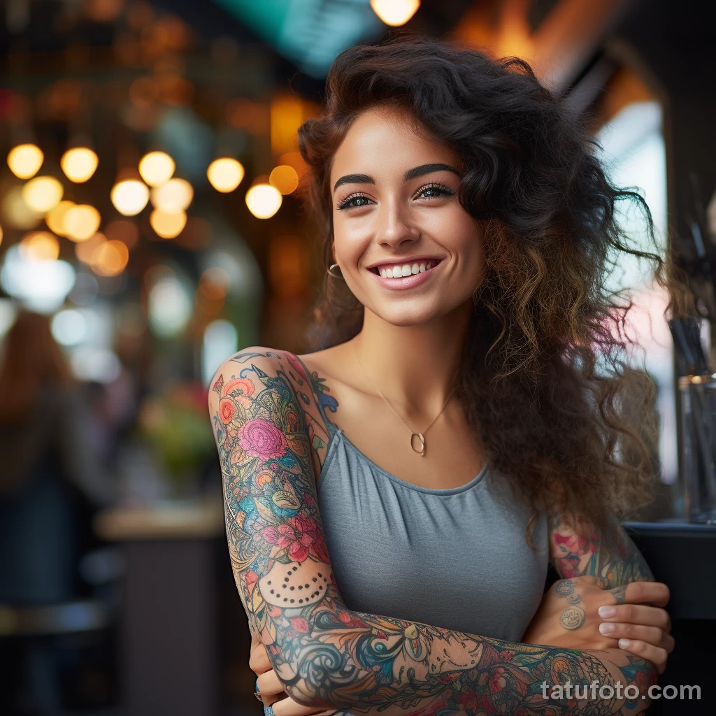 Человек с татуировкой доказывает что тату это искусство - 05,11,2023 tatufoto.com 002