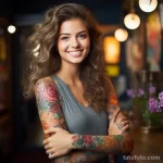 Человек с татуировкой доказывает что тату это искусство - 05,11,2023 tatufoto.com 004