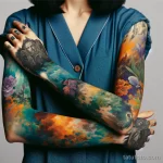 Человек с татуировкой доказывает что тату это искусство - 05,11,2023 tatufoto.com 056