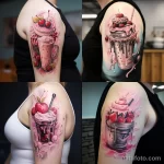 реалистичный пример татуировки с молочным коктейлем 4 12.11.2023 tatufoto.com 04