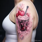реалистичный пример татуировки с молочным коктейлем 4_3 12.11.2023 tatufoto.com 07