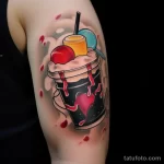 реалистичный пример татуировки с молочным коктейлем 7_3 12.11.2023 tatufoto.com 22