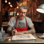 A tattoo enthusiast noticing changes in their tattoo bcc ed aef dcccaf 051223 tatufoto.com