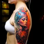 Colorful tattoo art showcase stylize v eddc a a a acd _1 051223 tatufoto.com