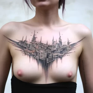 Example of a beautiful tattoo on the body A set of w ee aa ab a _1 011223 tatufoto.com