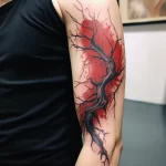 Infected tattoo with redness stylize v ecec ce c eab 051223 tatufoto.com