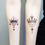Sample of partner tattoos a pair of matching crown d cfc a c b dcbffcd 031223 tatufoto.com