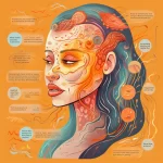 Фото эскиза татуировки: детализированный рисунок, сочетающий органические формы и механические элементы, выполненный в черно-белой гамме.