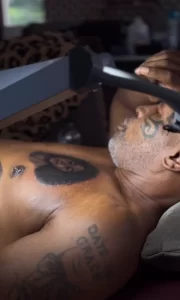 Новая татуировка Майка Тайсона с портретом дочери - фото - 071223 tatufoto.com