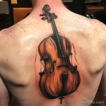 Рисунок тату с виолончелью - His cello tattoo was a testament to his deep love fo bbad e d dadcfc - 291223 tatufoto.com 127