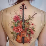 Рисунок тату с виолончелью - The artistry behind a cello tattoo design a visual t deddc c ebc eacdddba - 291223 tatufoto.com 139