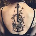 Рисунок тату с виолончелью - The elegance of a cello tattoo design a thing of bea ed de ca b dacabe _1 - 291223 tatufoto.com 325