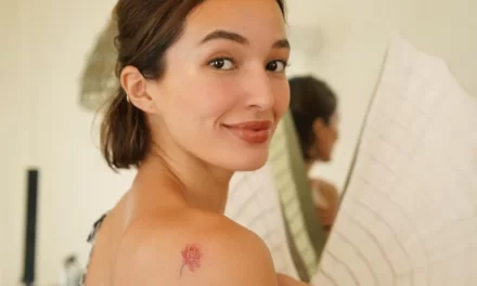 Сара Лабати поражает новыми татуировками в конце 2023 года: Zk и лотос