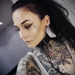 Тату-модель Монами Фрост (@monamifrost) - фото - 271223 tatufoto.com 025