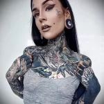 Тату-модель Монами Фрост (@monamifrost) - фото - 271223 tatufoto.com 037