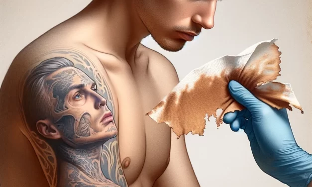 Что делать если цвет татуировки блекнет?