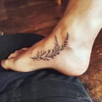 Тату для скрытия - Discreet tattoo on the side of the foot style raw acd dd ee a bdfa _1 - 220124 tatufoto.com 090