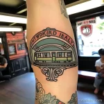 Фото тату про метро - Tattoo of a subway station sign style raw styli dd f b fdbdb _1_2_3 - 080124 tatufoto.com 117