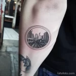Фото тату про метро - Tattoo of a subways iconic landmark along the route beeb fa aee aa abbbdc - 080124 tatufoto.com 121