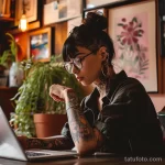 Цвета для тату - A person researching the latest trends in tattoo col adb f da eeafb - 030124 tatufoto.com 123
