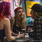Цвета для тату - An individual discussing tattoo color choices with t bdcd aa e da eed - 030124 tatufoto.com 321