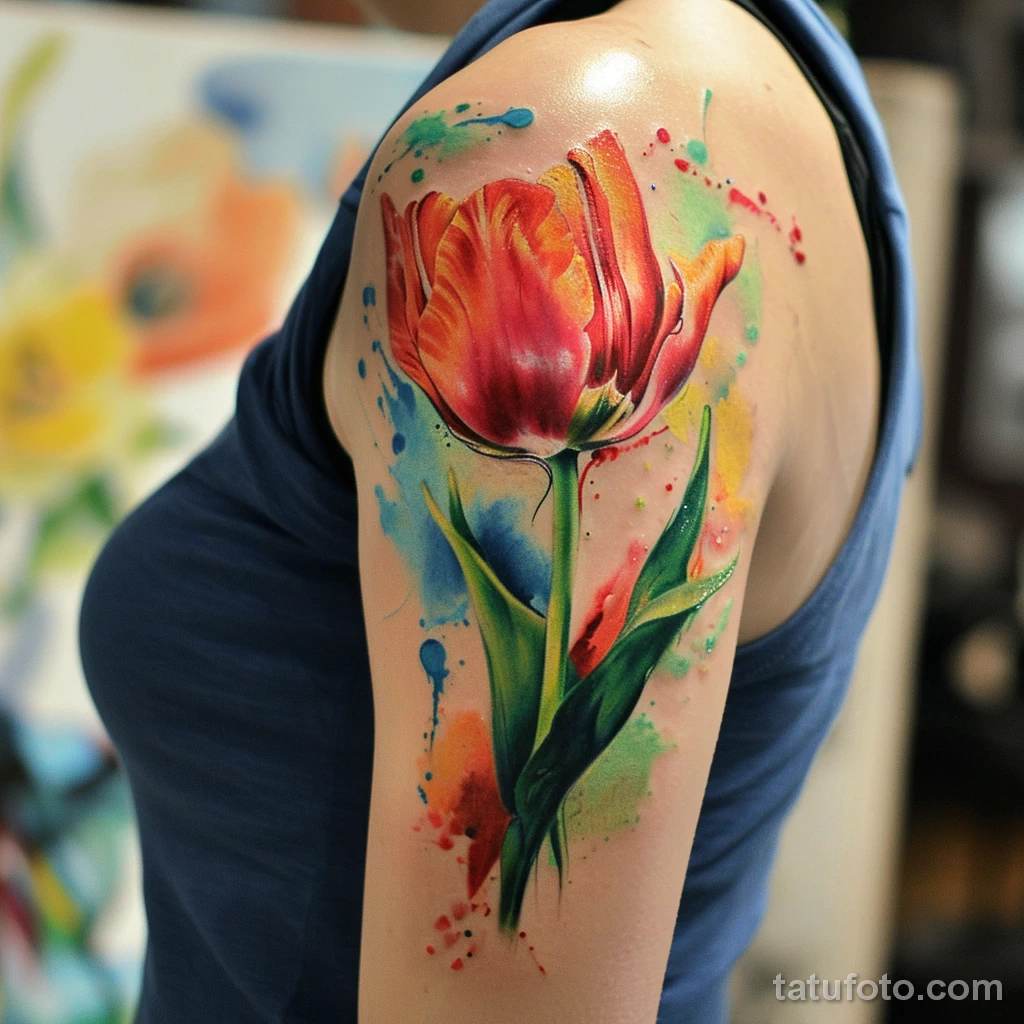 Цвета для тату - Examples of Successful Colorful Tattoos style r a bda fd f fbaa _1_2 - 030124 tatufoto.com 343
