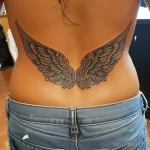 Интимное тату на фото - Angel wings tattoo on the lower back style raw ebdbd ec ac db _1 - 080224 tatufoto.com 014