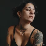 Интимное тату на фото - Candid portrait of a woman with an intimate tattoo fcbb e bc ffff - 080224 tatufoto.com 070