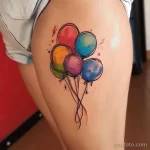 Интимное тату на фото - Colorful balloon tattoo near the groin style raw bdb be d aaadbfd _1 - 080224 tatufoto.com 101