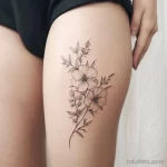 Интимное тату на фото - Minimalist tattoo on the upper thigh style raw ea b d b cdbfaecb _1_2_3 - 080224 tatufoto.com 310