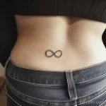 Интимное тату на фото - Small infinity symbol tattoo on the lower back st efcad fec ec c cabadde - 080224 tatufoto.com 401