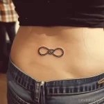 Интимное тату на фото - Small infinity symbol tattoo on the lower back st efcad fec ec c cabadde _1_2 - 080224 tatufoto.com 403