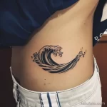 Интимное тату на фото - Stylized wave tattoo near the bikini line style r ebdc de be bbc cece - 080224 tatufoto.com 475