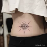 Интимное тату на фото - Tiny geometric pattern tattoo near the pelvic area bbea edc a ac cedaa _1_2 - 080224 tatufoto.com 498